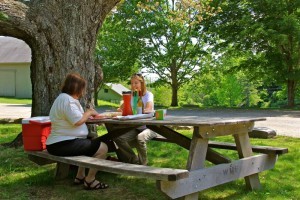 picnicking