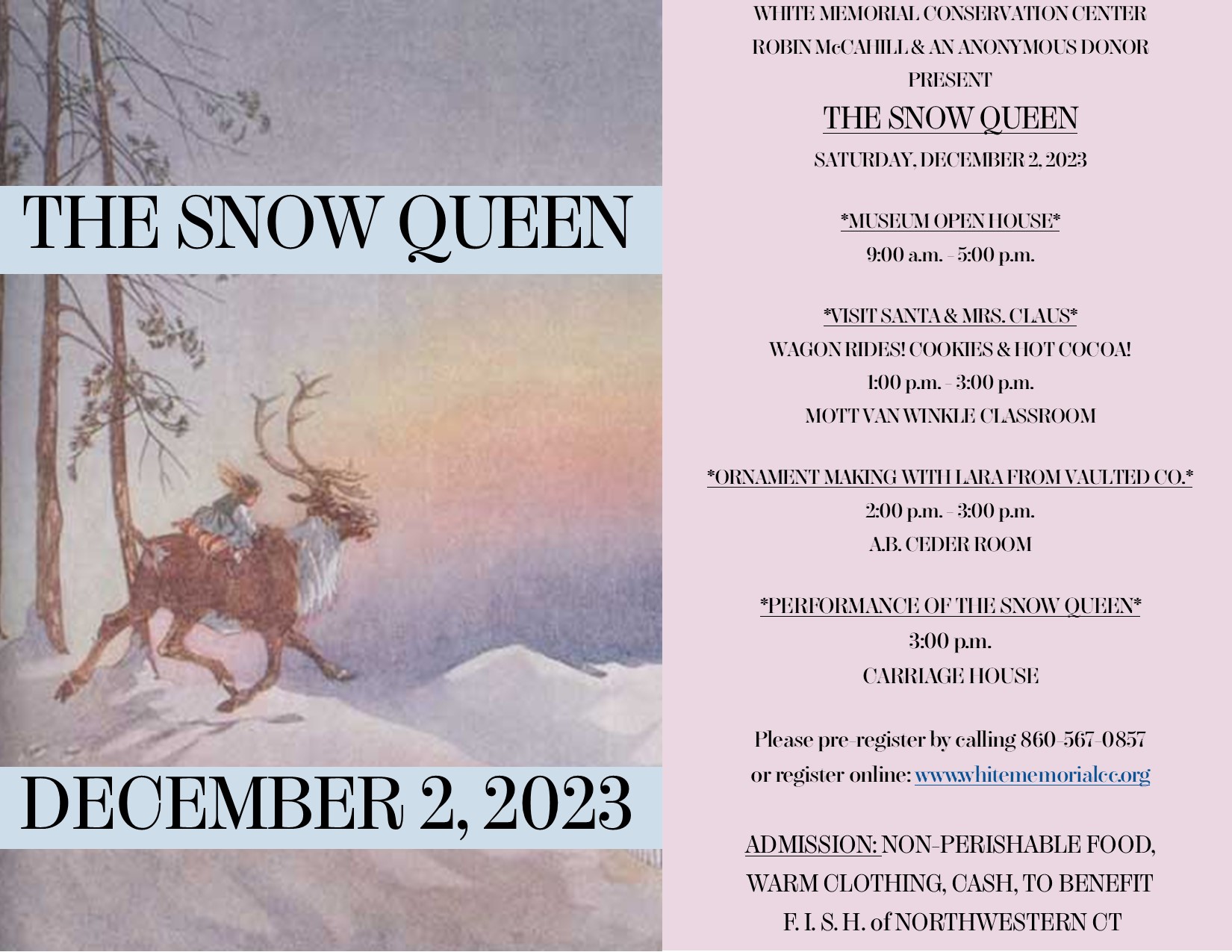 THE SNOW QUEEN POSTER 2023
